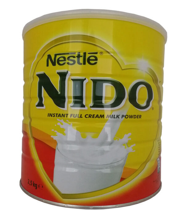 NESTLE NIDO FULL CREAM MILK POWDER 2.5 KG