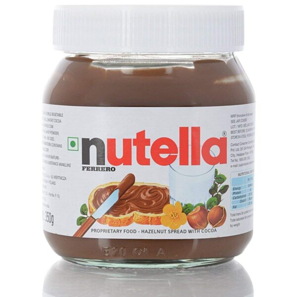 NUTELLA HAZELNUT SPREAD 350G